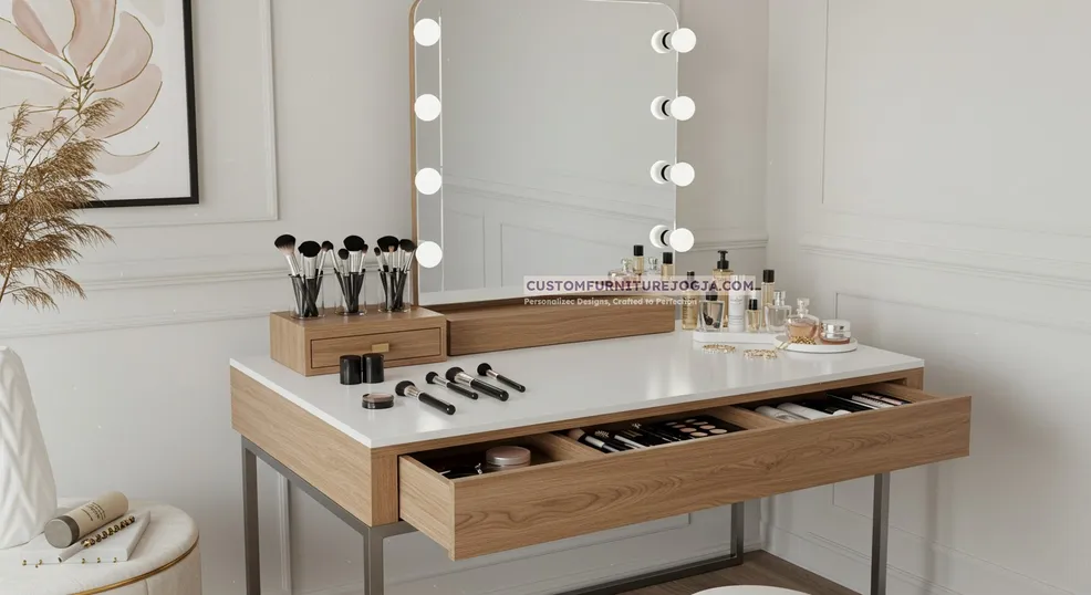 Jasa Pembuatan Meja Rias Jogja